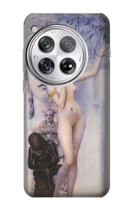 W3353 Gustav Klimt Allegory of Sculpture Funda Carcasa Case y Caso Del Tirón Funda para OnePlus 12