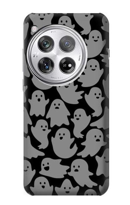 W3835 Cute Ghost Pattern Funda Carcasa Case y Caso Del Tirón Funda para OnePlus 12