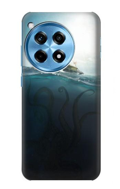 W3540 Giant Octopus Funda Carcasa Case y Caso Del Tirón Funda para OnePlus 12R