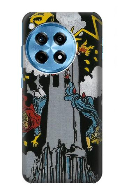 W3745 Tarot Card The Tower Funda Carcasa Case y Caso Del Tirón Funda para OnePlus 12R