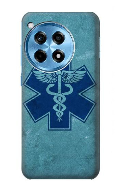 W3824 Caduceus Medical Symbol Funda Carcasa Case y Caso Del Tirón Funda para OnePlus 12R