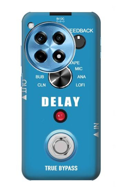 W3962 Guitar Analog Delay Graphic Funda Carcasa Case y Caso Del Tirón Funda para OnePlus 12R