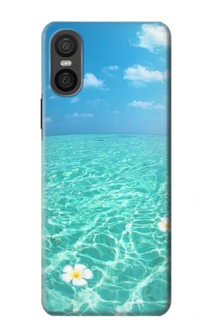 W3720 Summer Ocean Beach Funda Carcasa Case y Caso Del Tirón Funda para Sony Xperia 10 VI