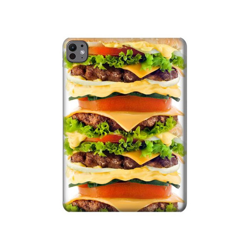 W0790 Hamburger Funda Carcasa Case para iPad Pro 11 (2024)