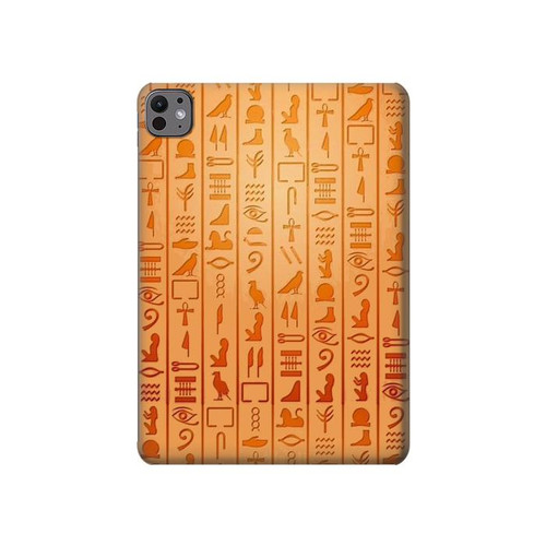 W3440 Egyptian Hieroglyphs Funda Carcasa Case para iPad Pro 11 (2024)