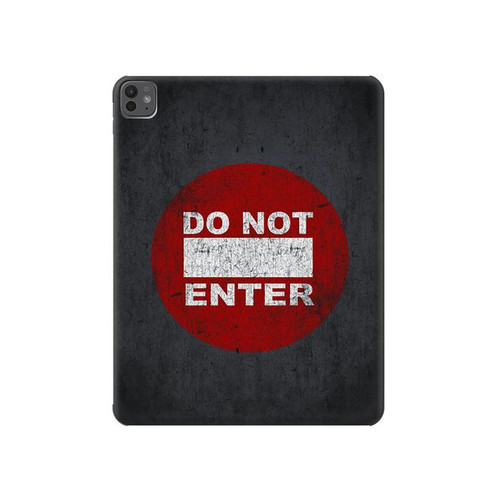 W3683 Do Not Enter Funda Carcasa Case para iPad Pro 13 (2024)