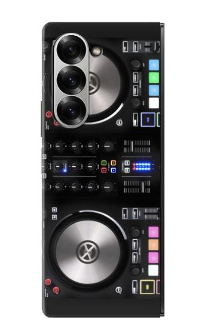 W3931 DJ Mixer Graphic Paint Funda Carcasa Case y Caso Del Tirón Funda para Samsung Galaxy Z Fold 6