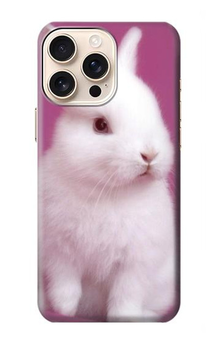 W3870 Cute Baby Bunny Funda Carcasa Case y Caso Del Tirón Funda para iPhone 16 pro