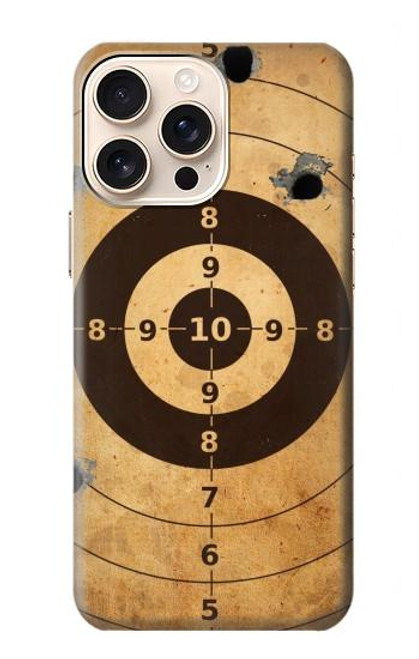 W3894 Paper Gun Shooting Target Funda Carcasa Case y Caso Del Tirón Funda para iPhone 16 pro