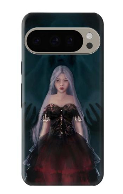 W3847 Lilith Devil Bride Gothic Girl Skull Grim Reaper Funda Carcasa Case y Caso Del Tirón Funda para Google Pixel 9 Pro