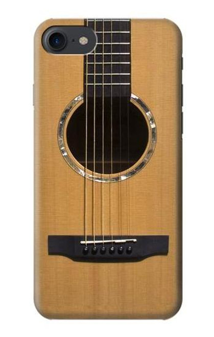 W0057 Acoustic Guitar Funda Carcasa Case y Caso Del Tirón Funda para iPhone 7, iPhone 8, iPhone SE (2020) (2022)