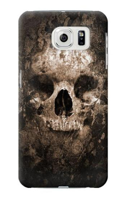 W0552 Skull Funda Carcasa Case y Caso Del Tirón Funda para Samsung Galaxy S7 Edge