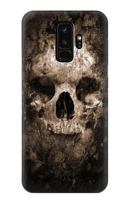 W0552 Skull Funda Carcasa Case y Caso Del Tirón Funda para Samsung Galaxy S9 Plus