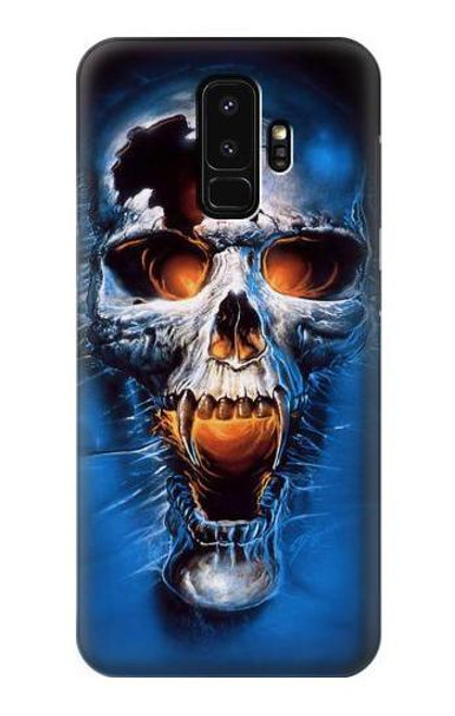 W1462 Vampire Skull Funda Carcasa Case y Caso Del Tirón Funda para Samsung Galaxy S9 Plus