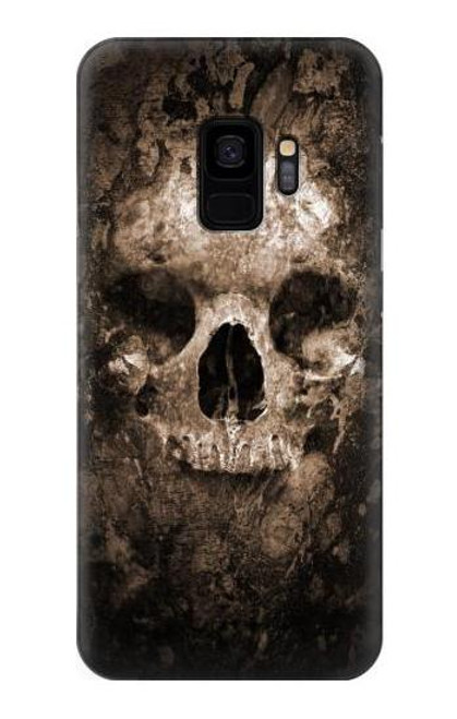 W0552 Skull Funda Carcasa Case y Caso Del Tirón Funda para Samsung Galaxy S9