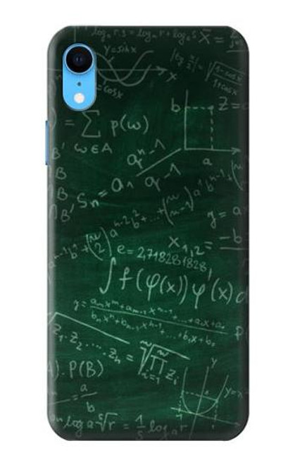 W3190 Math Formula Greenboard Funda Carcasa Case y Caso Del Tirón Funda para iPhone XR