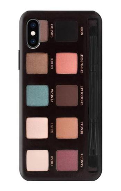 W3183 Lip Palette Funda Carcasa Case y Caso Del Tirón Funda para iPhone X, iPhone XS