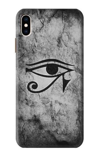 W3108 Ancient Egyptian Sun Eye Of Horus Funda Carcasa Case y Caso Del Tirón Funda para iPhone XS Max