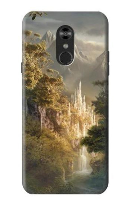 W0408 Fantasy Art Funda Carcasa Case y Caso Del Tirón Funda para LG Q Stylo 4, LG Q Stylus