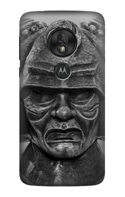 W1827 Japan Samurai Helmet Funda Carcasa Case y Caso Del Tirón Funda para Motorola Moto G7 Power