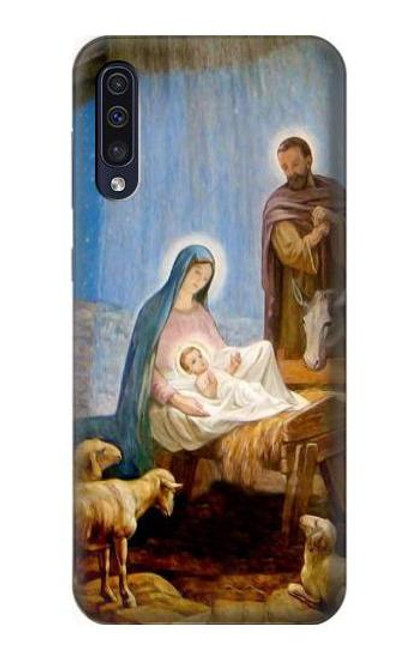 W2276 The Nativity Funda Carcasa Case y Caso Del Tirón Funda para Samsung Galaxy A70