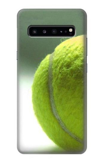 W0924 Tennis Ball Funda Carcasa Case y Caso Del Tirón Funda para Samsung Galaxy S10 5G