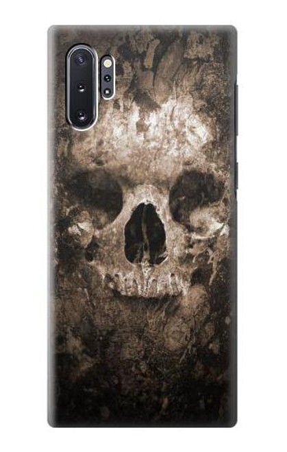 W0552 Skull Funda Carcasa Case y Caso Del Tirón Funda para Samsung Galaxy Note 10 Plus