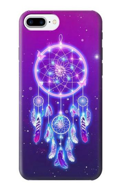 W3484 Cute Galaxy Dream Catcher Funda Carcasa Case y Caso Del Tirón Funda para iPhone 7 Plus, iPhone 8 Plus