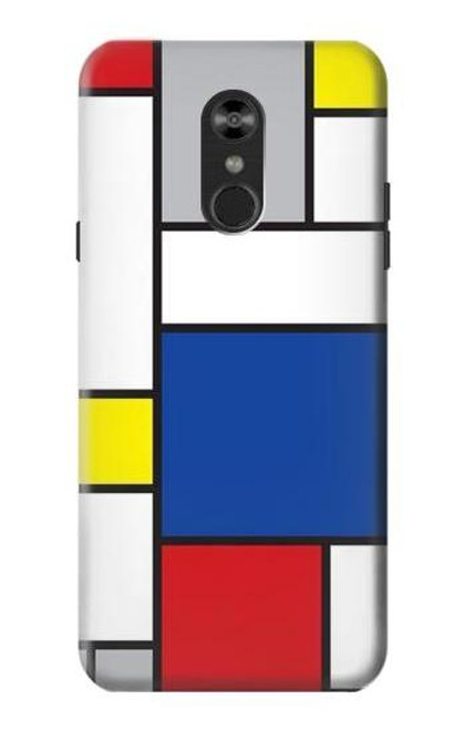 W3536 Modern Art Funda Carcasa Case y Caso Del Tirón Funda para LG Q Stylo 4, LG Q Stylus