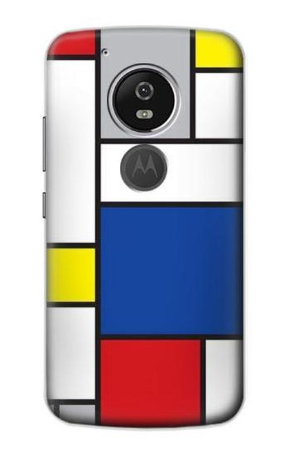 W3536 Modern Art Funda Carcasa Case y Caso Del Tirón Funda para Motorola Moto G6 Play, Moto G6 Forge, Moto E5