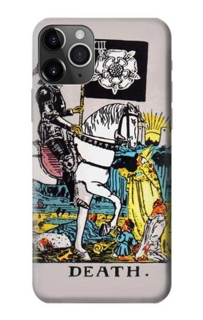 W3008 Tarot Card Death Funda Carcasa Case y Caso Del Tirón Funda para iPhone 11 Pro