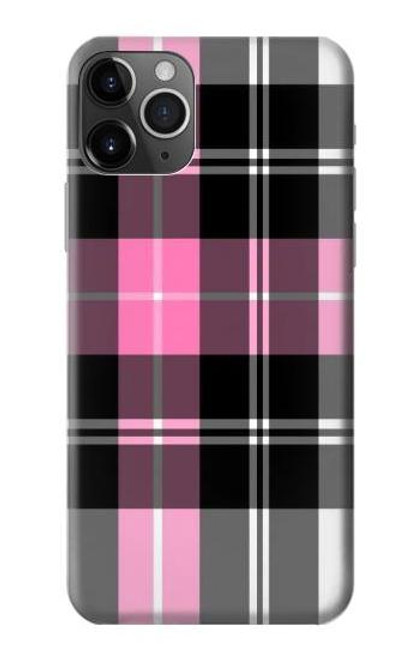 W3091 Pink Plaid Pattern Funda Carcasa Case y Caso Del Tirón Funda para iPhone 11 Pro