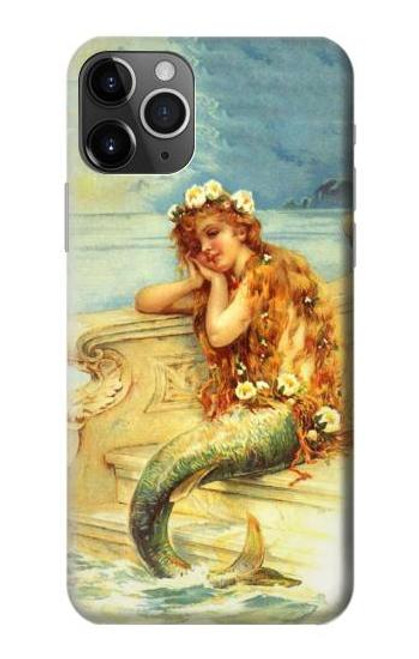 W3184 Little Mermaid Painting Funda Carcasa Case y Caso Del Tirón Funda para iPhone 11 Pro Max