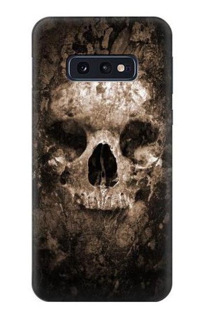 W0552 Skull Funda Carcasa Case y Caso Del Tirón Funda para Samsung Galaxy S10e