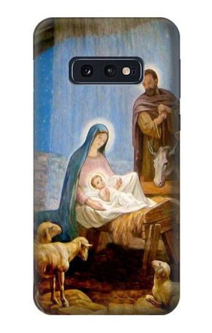 W2276 The Nativity Funda Carcasa Case y Caso Del Tirón Funda para Samsung Galaxy S10e