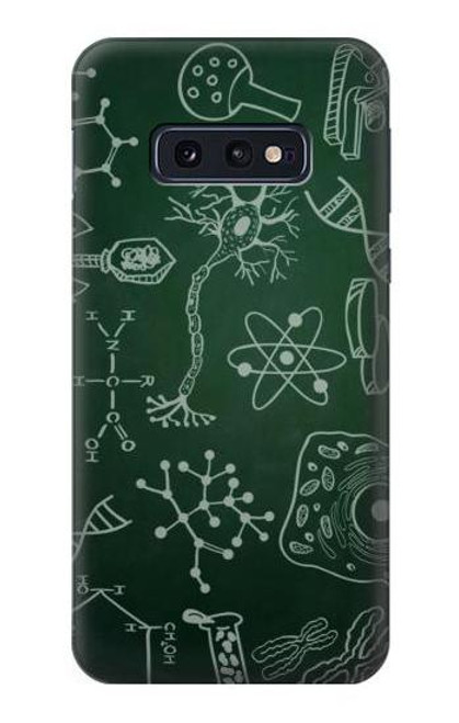 W3211 Science Green Board Funda Carcasa Case y Caso Del Tirón Funda para Samsung Galaxy S10e