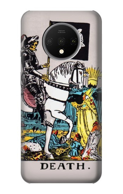 W3008 Tarot Card Death Funda Carcasa Case y Caso Del Tirón Funda para OnePlus 7T