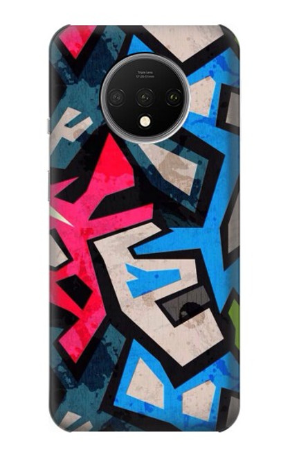 W3445 Graffiti Street Art Funda Carcasa Case y Caso Del Tirón Funda para OnePlus 7T