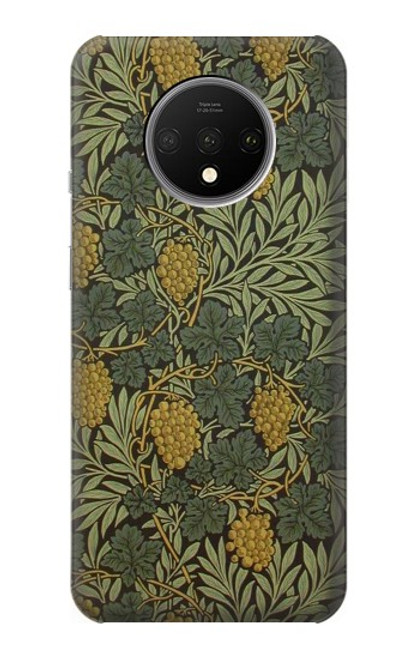 W3662 William Morris Vine Pattern Funda Carcasa Case y Caso Del Tirón Funda para OnePlus 7T