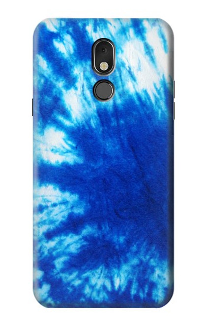 W1869 Tie Dye Blue Funda Carcasa Case y Caso Del Tirón Funda para LG Stylo 5