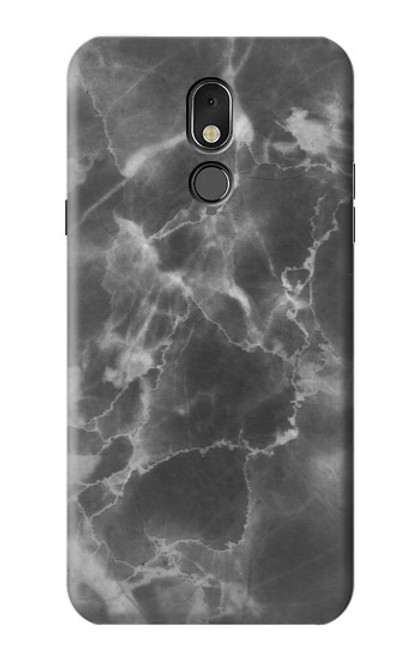 W2526 Black Marble Graphic Printed Funda Carcasa Case y Caso Del Tirón Funda para LG Stylo 5