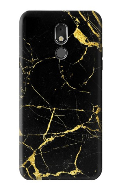 W2896 Gold Marble Graphic Printed Funda Carcasa Case y Caso Del Tirón Funda para LG Stylo 5