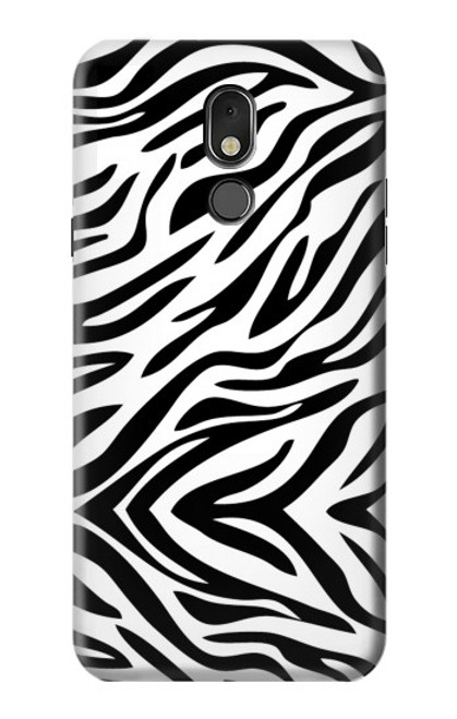 W3056 Zebra Skin Texture Graphic Printed Funda Carcasa Case y Caso Del Tirón Funda para LG Stylo 5