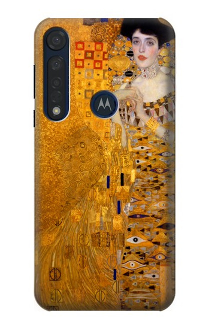 W3332 Gustav Klimt Adele Bloch Bauer Funda Carcasa Case y Caso Del Tirón Funda para Motorola Moto G8 Plus