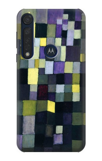 W3340 Paul Klee Architecture Funda Carcasa Case y Caso Del Tirón Funda para Motorola Moto G8 Plus