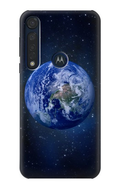 W3430 Blue Planet Funda Carcasa Case y Caso Del Tirón Funda para Motorola Moto G8 Plus