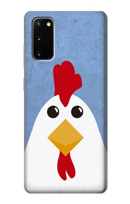 W3254 Chicken Cartoon Funda Carcasa Case y Caso Del Tirón Funda para Samsung Galaxy S20