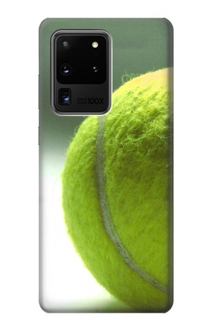 W0924 Tennis Ball Funda Carcasa Case y Caso Del Tirón Funda para Samsung Galaxy S20 Ultra