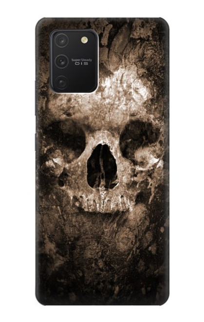 W0552 Skull Funda Carcasa Case y Caso Del Tirón Funda para Samsung Galaxy S10 Lite