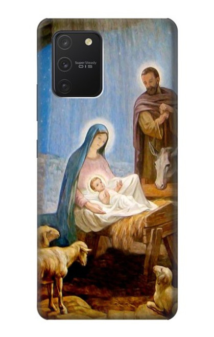 W2276 The Nativity Funda Carcasa Case y Caso Del Tirón Funda para Samsung Galaxy S10 Lite